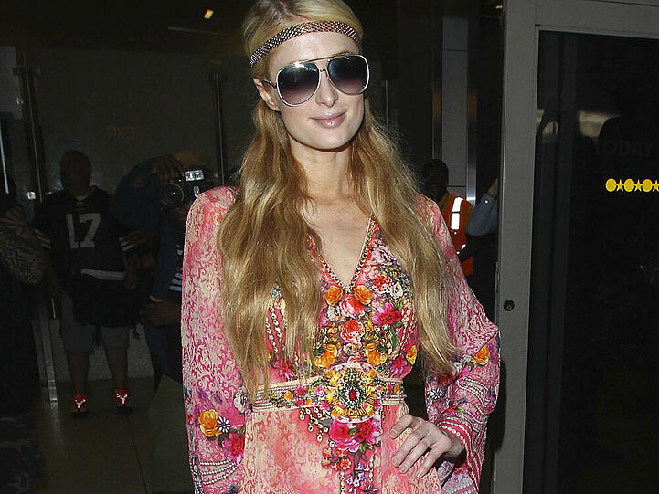 Paris Hilton ist top gestylt