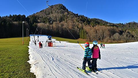 Januar 2022 im oberbayerischen Ruhpolding.