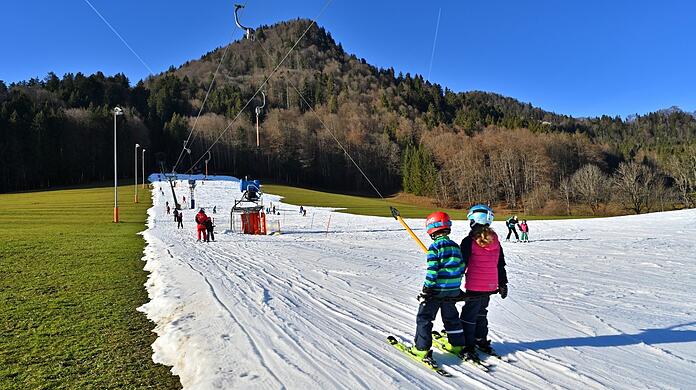 Januar 2022 im oberbayerischen Ruhpolding.
