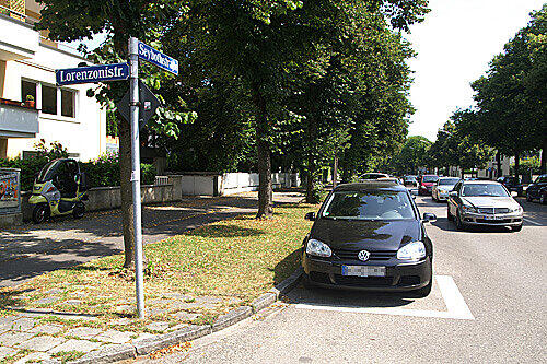 An dieser Straßenkreuzung verünglückte die Rentnerin tödlich.