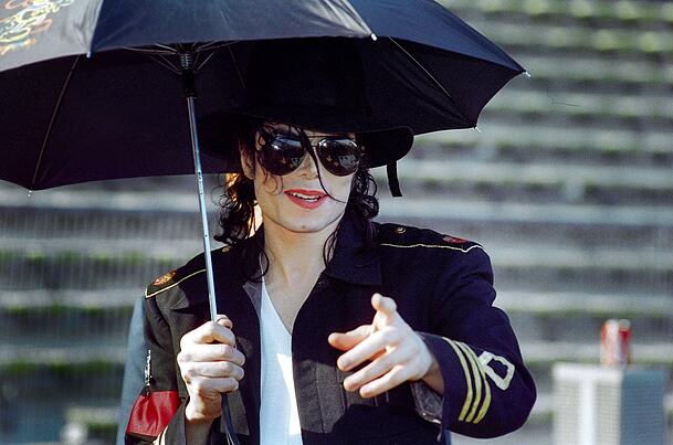 Michael Jackson in München 1997. Michael Jackson in München 1997.