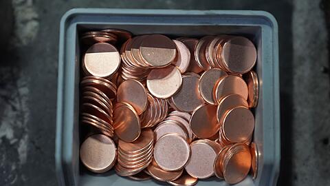 Nach 230 Jahren brauchen die USA keine Rohlinge zum Pr&auml;gen von neuen Pennys.