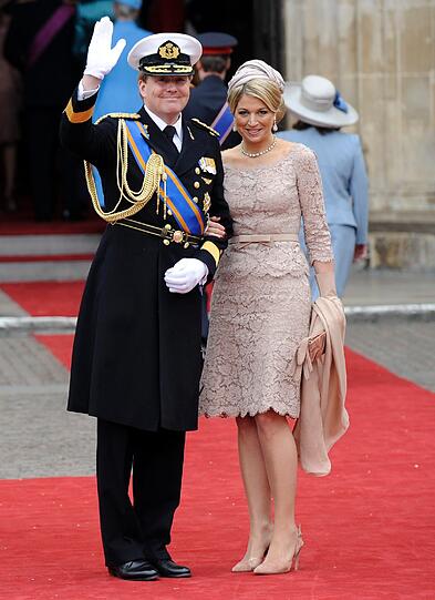 Die niederländischen Thronfolger: Prinz Willem Alexander und Prinzessin Maxima.