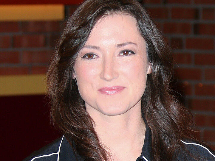 Charlotte Roche im September 2014 zu Gast in der Talkshow von Markus Lanz
