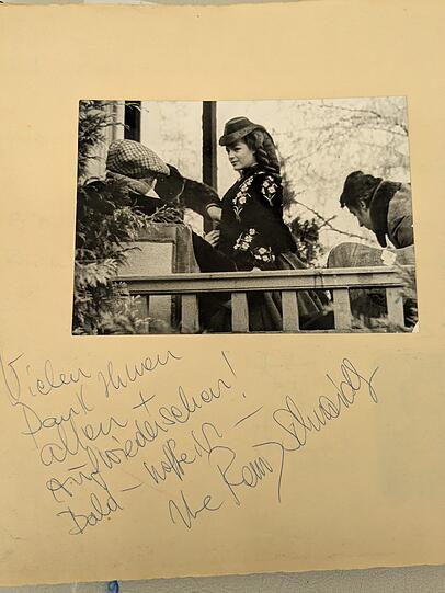 Die Schauspielerin Romy Schneider war ebenfalls Gast in dem Hotel.