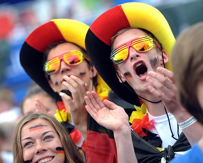 Die Bilder vom Public Viewing.