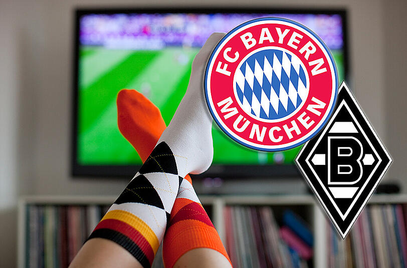 Das Spiel des FCB gegen Gladbach live sehen - hier eine Übersicht
