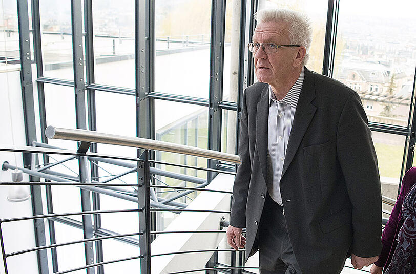 Der Ministerpräsident von Baden-Württemberg: Grünen-Politiker Winfried Kretschmann.