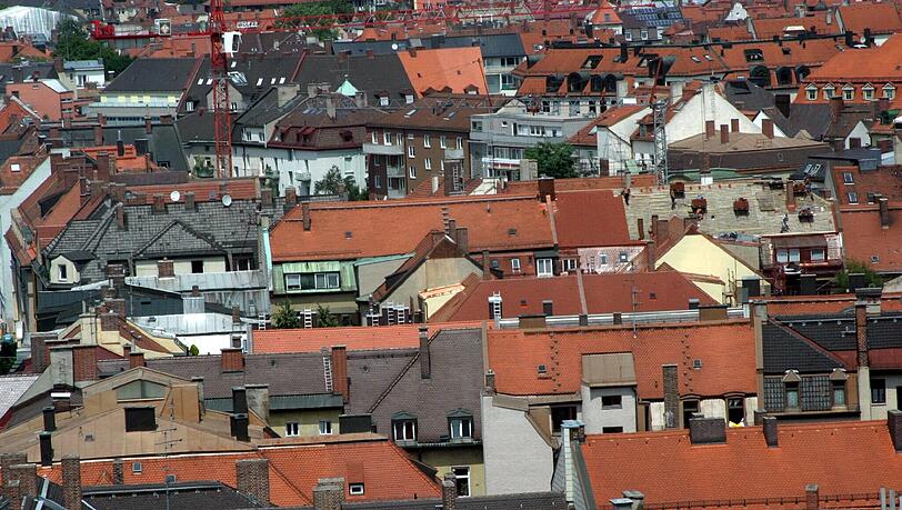 Blick von oben auf Neuhausen Blick von oben auf Neuhausen