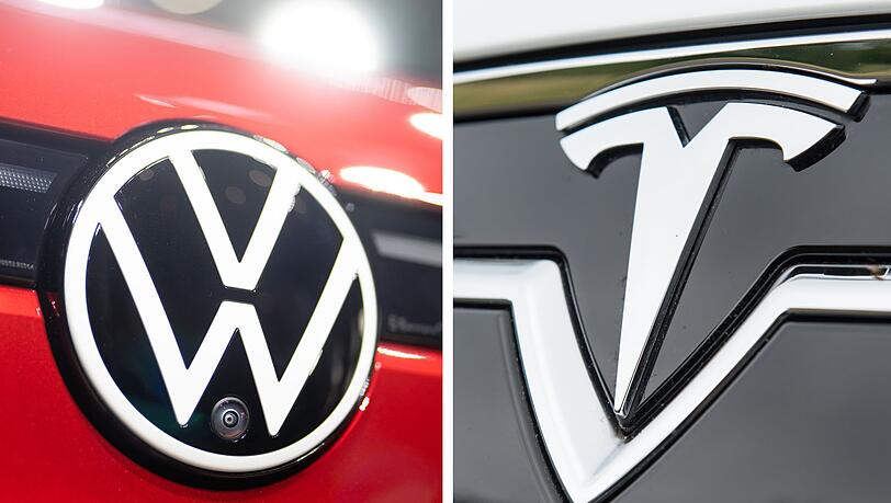 VW verdoppelt E-Auto-Auslieferungen, Tesla halbiert sie.