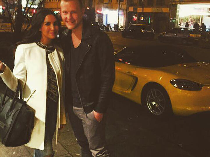 Sila Sahin mit ihrem Fan Tobias
