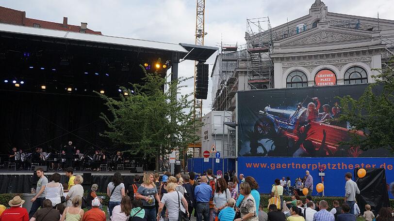 Die Bilder vom Gärtnerplatzfest am Samstag.
