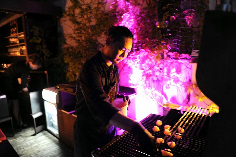 Venusmuscheln am Grill