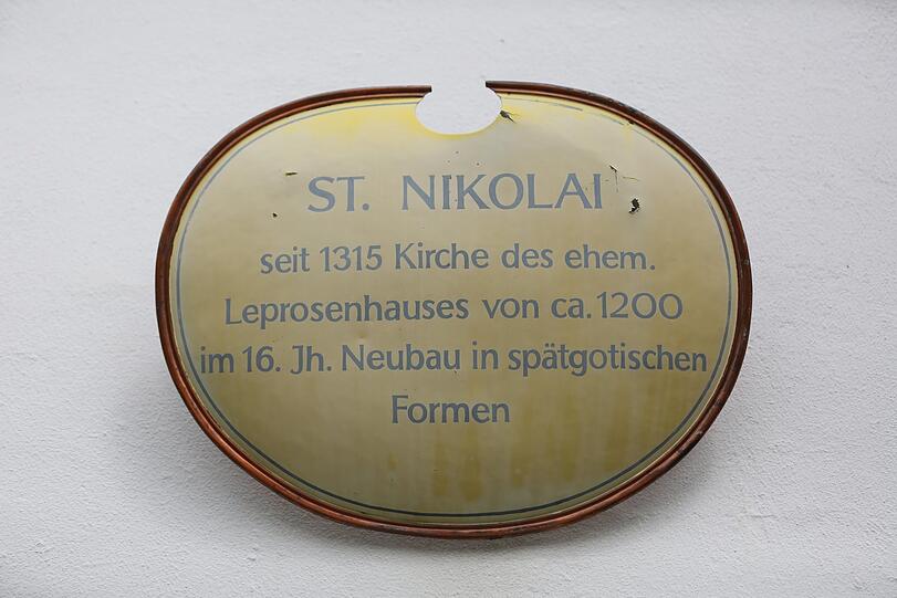 Ein uraltes Kircherl: St. Nikolai.