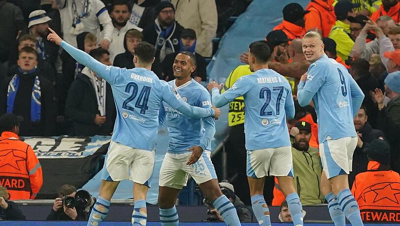Manchester City holte sich auch im Rückspiel gegen Kopenhagen einen 3:1-Sieg.