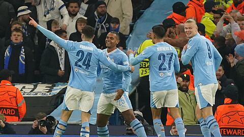 Manchester City holte sich auch im Rückspiel gegen Kopenhagen einen 3:1-Sieg.