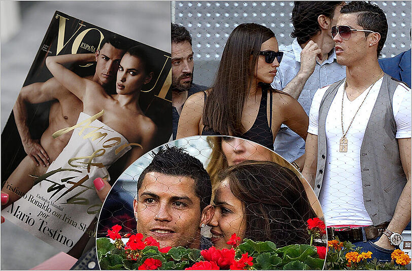 Bilder aus glücklicheren Tagen: Christiano Ronaldo mit seiner Verflossenen Irina Shayk