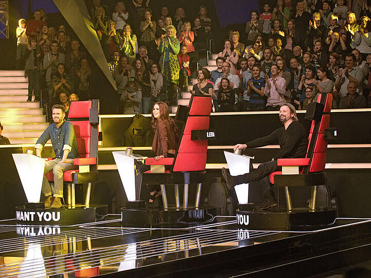 Die "The Voice Kids"-Coaches um Lena Meyer-Landrut