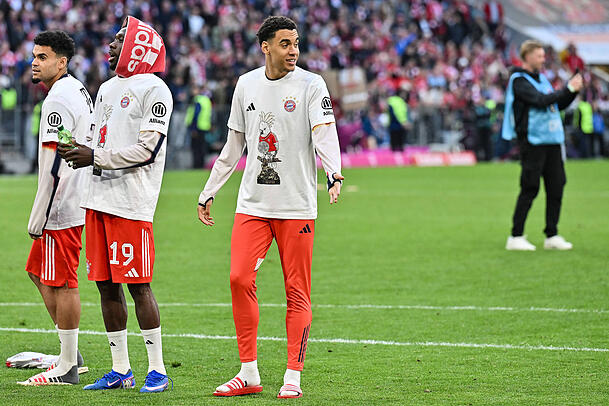 Das L&auml;cheln kehrt zur&uuml;ck bei Musiala.