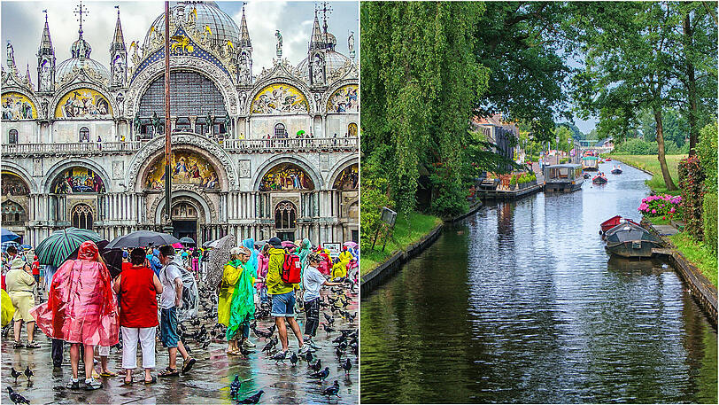 Statt nach Venedig geht es nach Giethoorn.