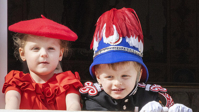 Prinzessin Gabriella und ihr Bruder, Prinz Jacques, verzückten die Monegassen am Nationalfeiertag