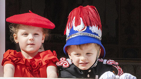 Prinzessin Gabriella und ihr Bruder, Prinz Jacques, verzückten die Monegassen am Nationalfeiertag