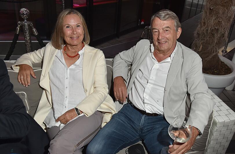 Sybille Beckenbauer und Wolfgang Niersbach