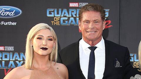 David Hasselhoff mit seiner Tochter Taylor.