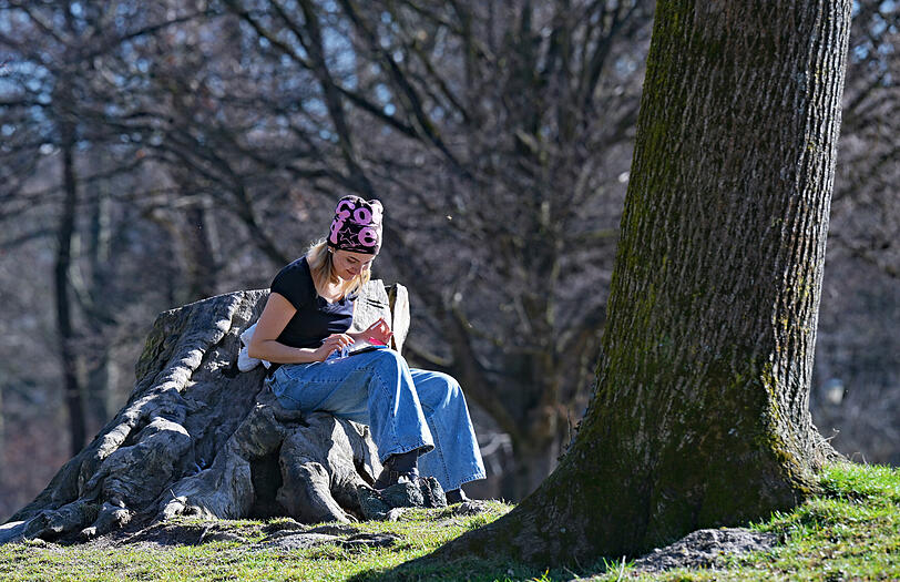 Eine kleine Pause in der Sonne.