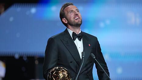 Harry Kane ist mit dem Ballon d'Or ausgezeichnet worden.