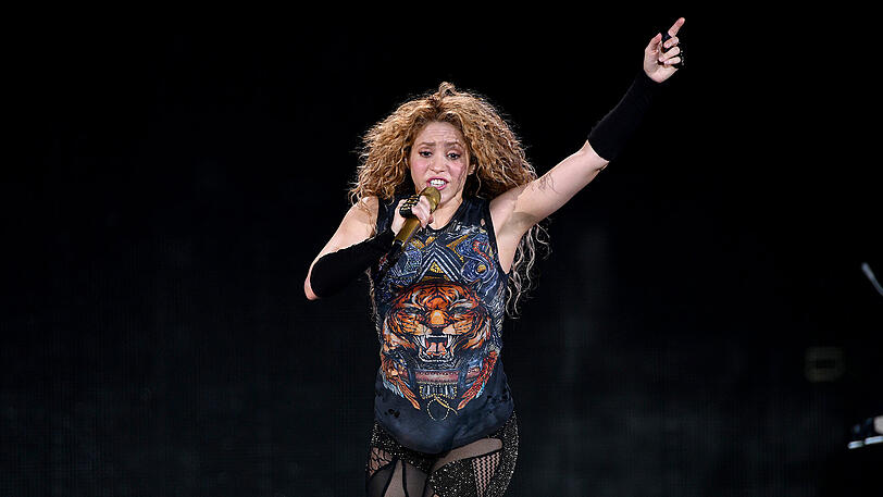 Voller Körpereinsatz: Shakira bei ihrem München-Konzert in der Olympiahalle. Klicken Sie sich durch die Bilder.