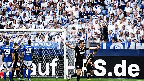 Elversberg trat auf Schalke unerschrocken auf.