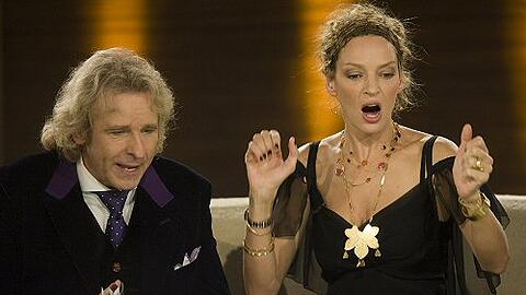Uma Thurmans Haarnetz würde auch Gottschalk gut stehen