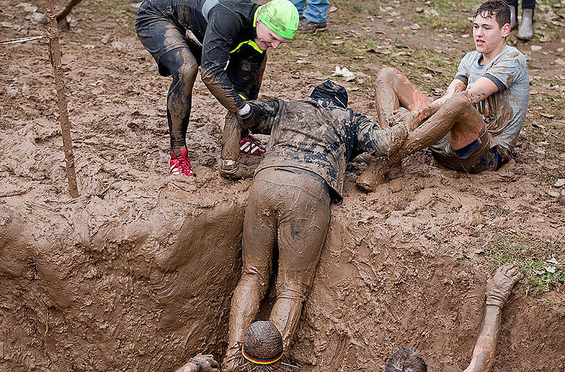 Der Hindernislauf für die ganz Harten: Bilder vom Braveheart-Battle 2016 in Bischofsheim a.d. Rhön.