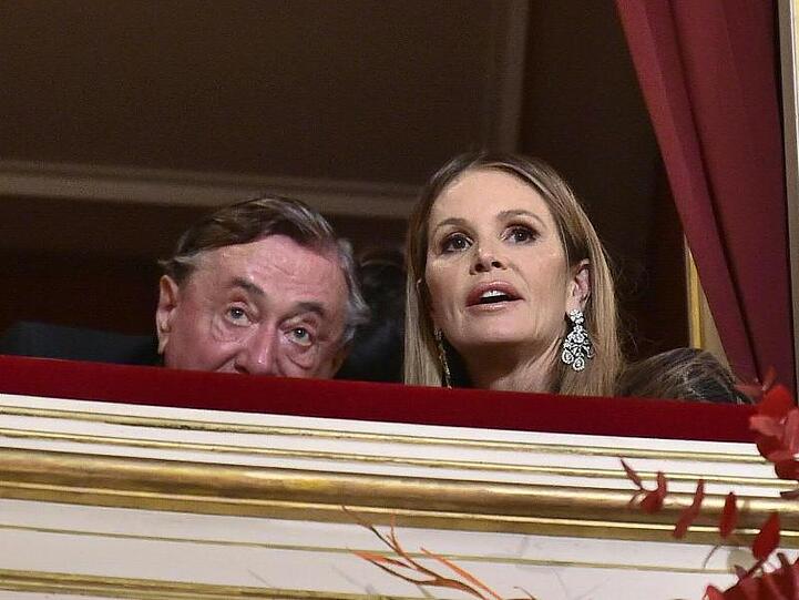 Richard Lugner und Elle Macpherson verbrachten einen Abend voller Harmonie.
