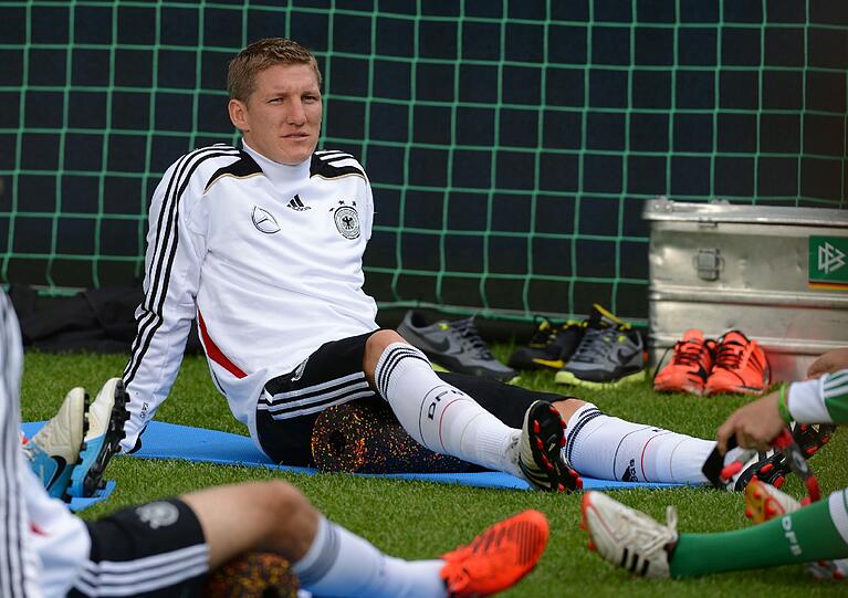 Training der DFB-Elf am Montag vor dem Spiel gegen Italien