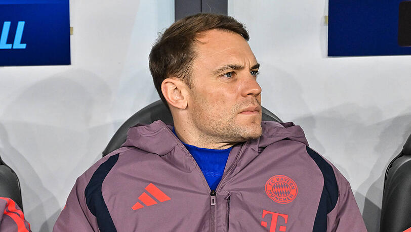Schaute sich die Partie von der Bank aus an: Manuel Neuer.