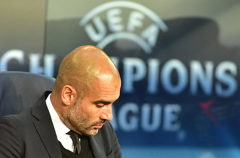Pep Guardiola wird sich nach dem 3:0-Debakel Kritik anhören müssen.