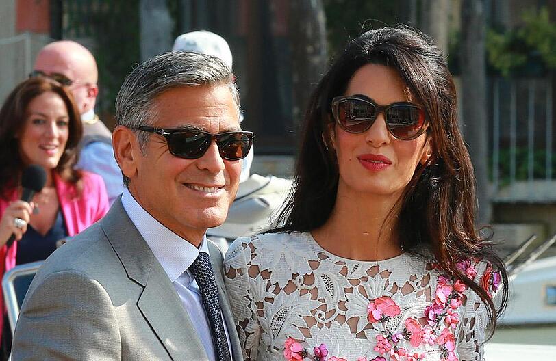 George und Amal Clooney