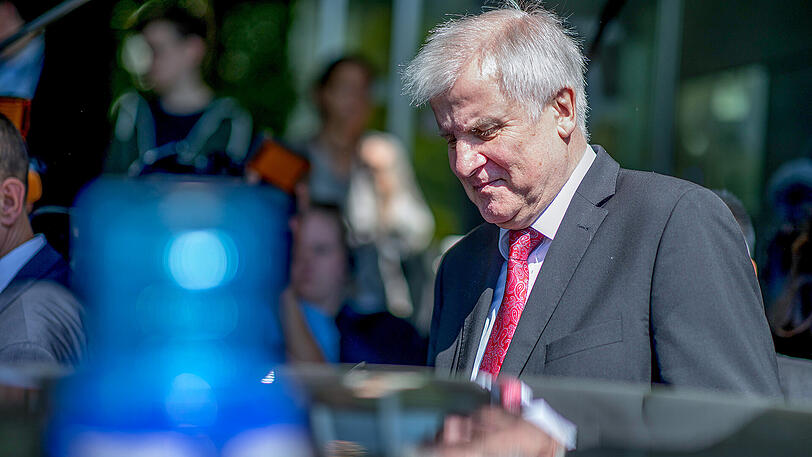 Horst Seehofer nach der Vorstellung der polizeilichen Kriminalitätsstatistik am Dienstag in Berlin.