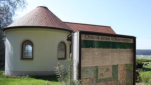 Die Kapelle bei Pösing von außen.