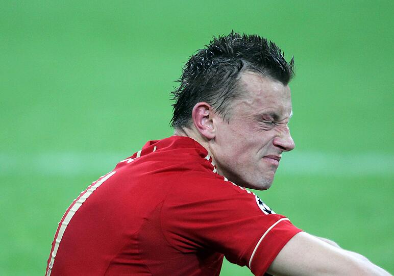 ... aus der er sich zukünftig verabschieden muss - Ivica Olic verlässt den FC Bayern nach drei Jahren und wechselt nach Niedersachsen zum VfL Wolfsburg.