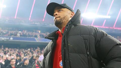 Voller Fokus: Bayern-Trainer Vincent Kompany.