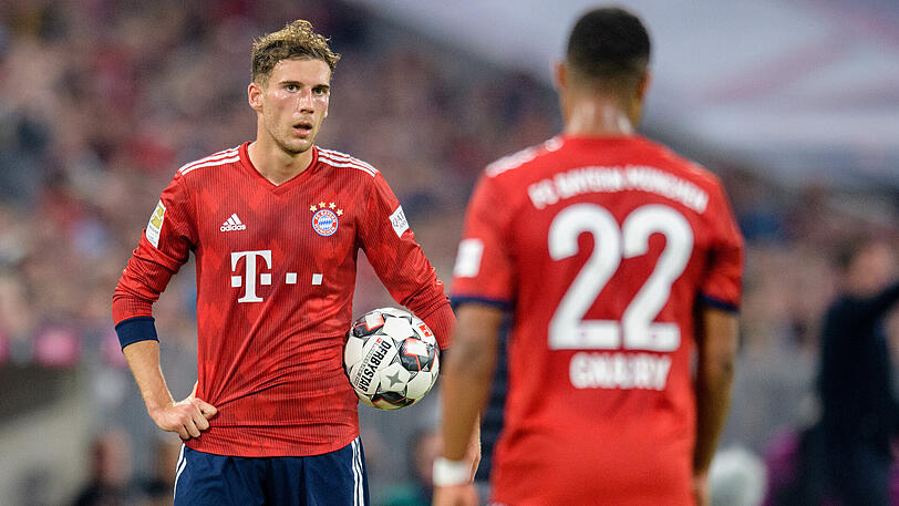 Völlig bedient: Leon Goretzka (li.) und seine Bayern.