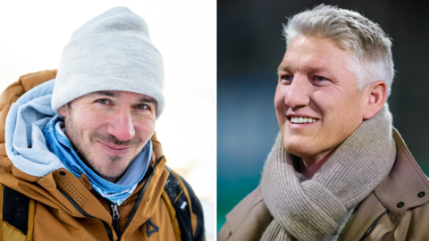 Felix Neureuther und Promi-Kumpel Bastian Schweinsteiger lassen es sich in Kitzb&uuml;hel gutgehen.