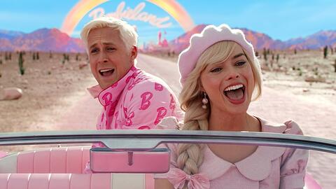 Gefeiert: Ryan Gosling und Margot Robbie in "Barbie".