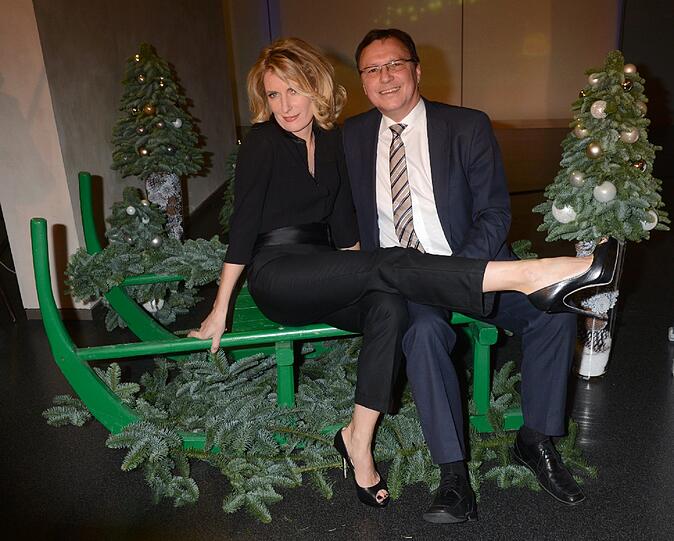 Volker Heeres und Schauspielerin Maria Furtwängler