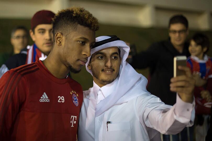 Die Bayern in der Wüste: Sehen Sie hier die besten Bilder des Trainingslagers in Doha.