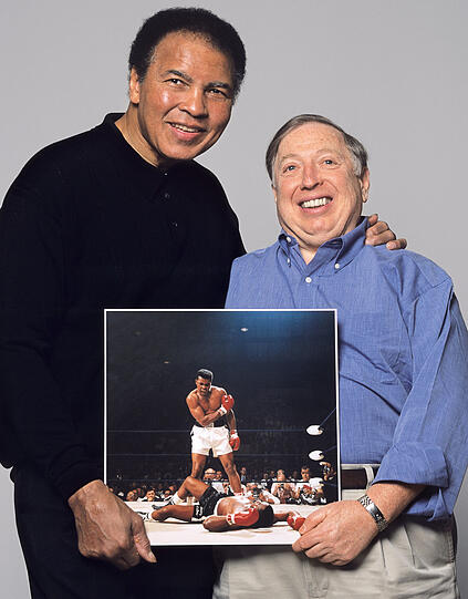 Muhammad Ali mit Neil Leifer.