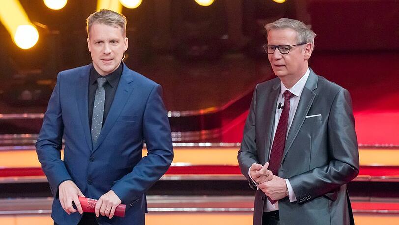 Oliver Pocher (l.) und Günther Jauch stehen wohl bald gemeinsam auf einer Bühne.